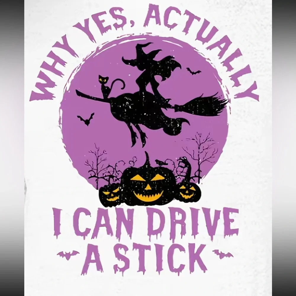 NEW, Funny, Halloween Graphic Longsleeve Shirt - Picture 3 of 3